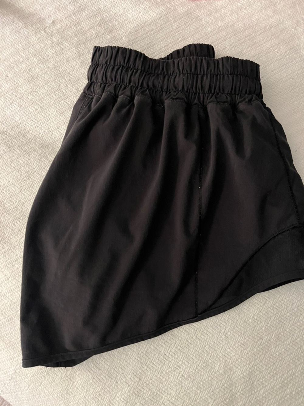 lululemon athletica Black Layered Athletic Short